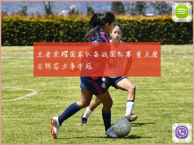 王者荣耀国家队备战国际赛 重点磨合阵容力争夺冠